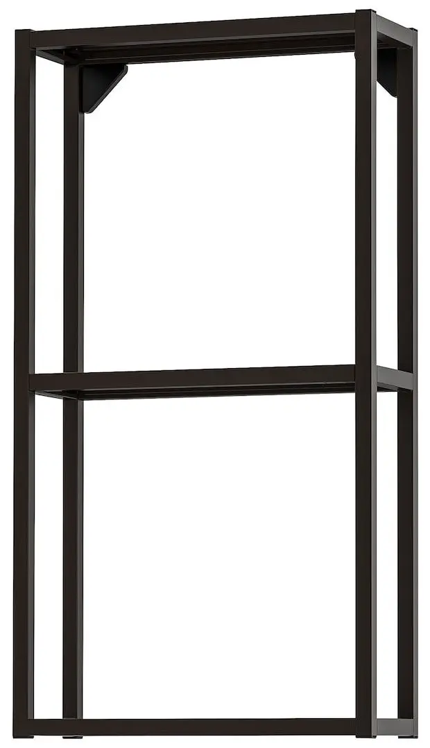 Set de mobila Ikea Enhet/Tvallen/Pilkan cu sertare/oglinda 40x43x65 (Antracit/Alb)