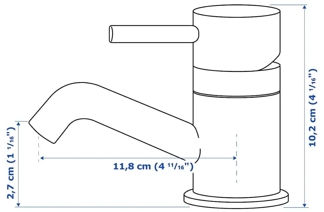 Комплект мебели Ikea Enhet/Tvallen/Pilkan с ящиками/зеркало 164x43x65 (Белый/Под Дуб)