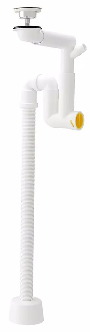 Set de mobila Ikea Enhet/Tvallen/Saljen cu usi 64x43x87 (Antracit/Alb)