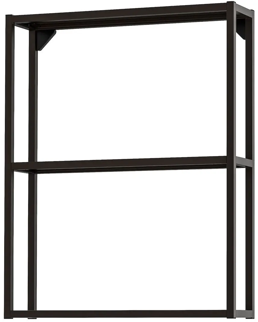 Set de mobila Ikea Enhet/Tvallen/Saljen cu sertare/oglinda 64x43x65 (Antracit/Alb)