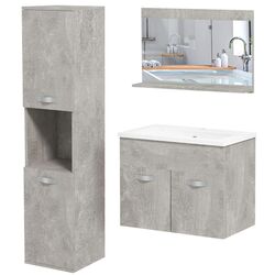 Set de mobila Kleankin 834-605V00GY (Grey) Thumb