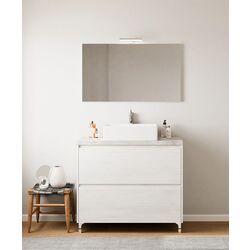 Set mobilier de baie Savini Due Lisbona 600 (White Oak)