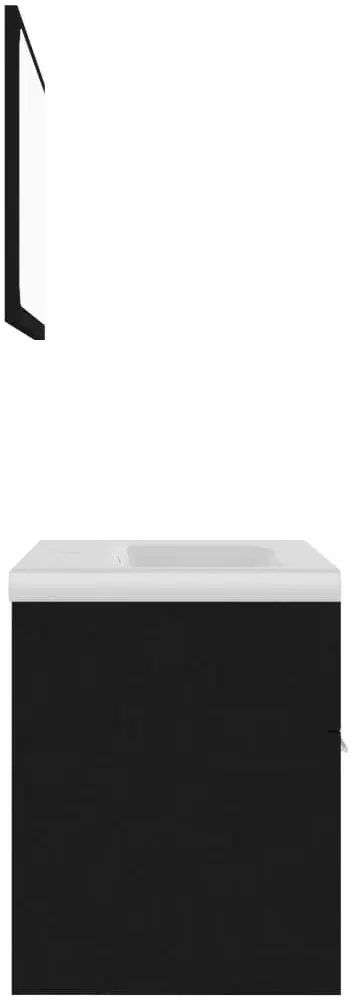 Комплект мебели для ванной VidaXL 3070866 (Black)