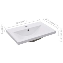 Комплект мебели для ванной VidaXL 3070866 (Black) Thumb