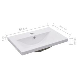 Set de mobila pentru baie VidaXL 3071589 (Concrete Grey) Thumb