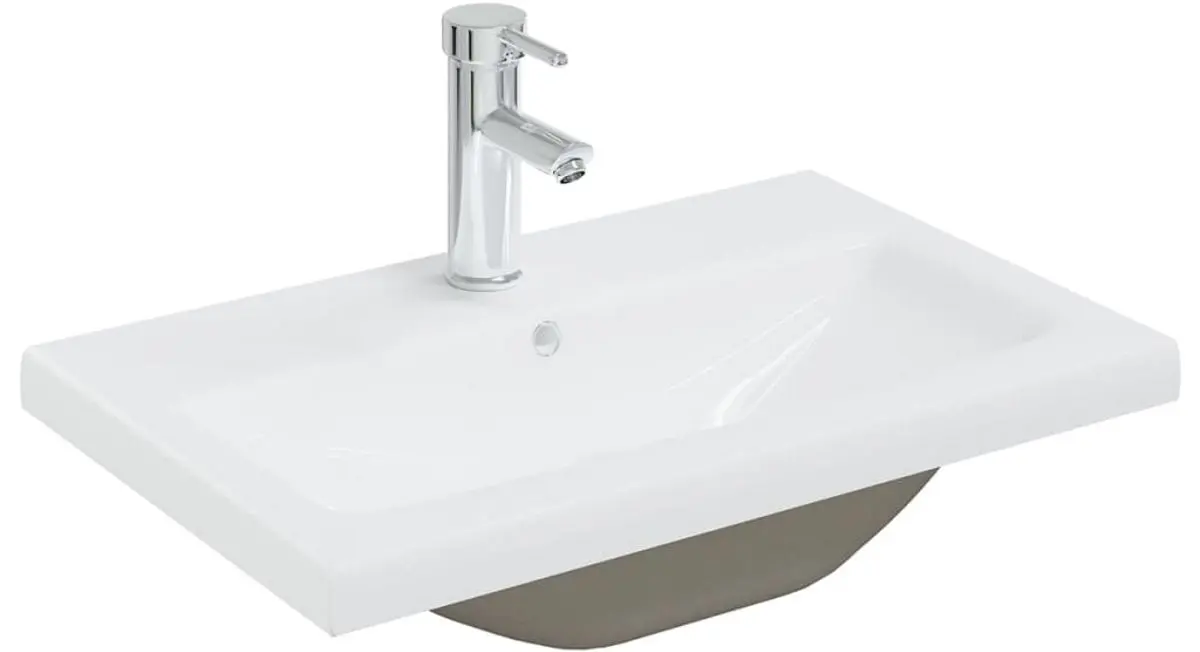 Set de mobila pentru baie VidaXL 3071679 (Concrete Grey) - 5