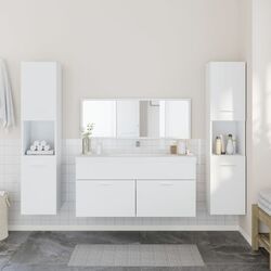 Комплект мебели для ванной VidaXL 3308536 (White)