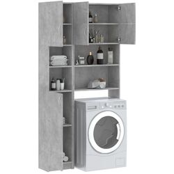 Set de mobila VidaXL 3055640 (Concrete Grey) Thumb