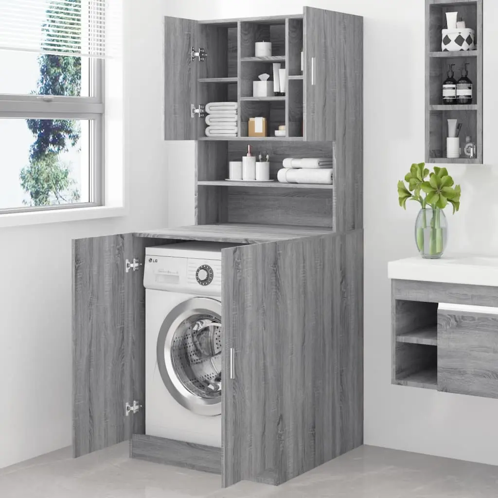 Dulap VidaXL 3120183 (Grey Sonoma) - 2