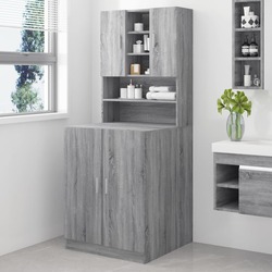 Dulap VidaXL 3120183 (Grey Sonoma)