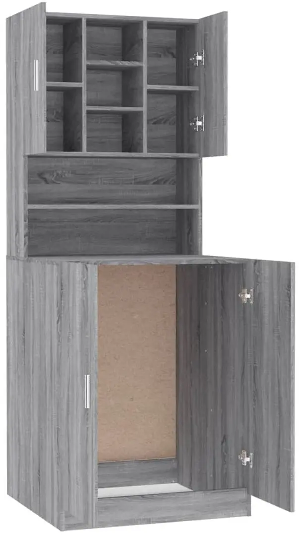 Dulap VidaXL 3120183 (Grey Sonoma) - 4