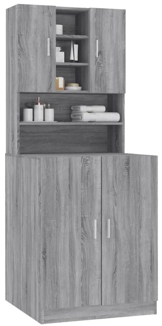 Dulap VidaXL 3120183 (Grey Sonoma) - 5