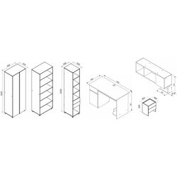 Mobila pentru copii Ambianta Kosmo Star III (Catania/Fungo) Thumb