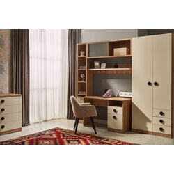 Детская стенка Ambianta Amigo VI 2.55м (Артизан/Кремовый) Thumb