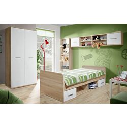 Детская ASM Dino I DSW D1 (Sonoma Oak/White Matt)