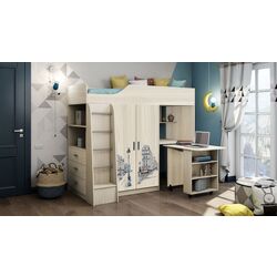 Детская Астрид-Мебель Каприз 9 (Сосна Нордик/Париж) Thumb