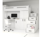 Mobila pentru copii BMS Group Max 4 80x200 (White)