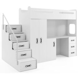 Mobila pentru copii BMS Group Max 4 80x200 (White) Thumb