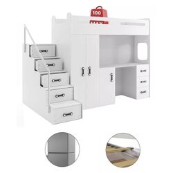 Mobila pentru copii BMS Group Max 4 80x200 (White) Thumb