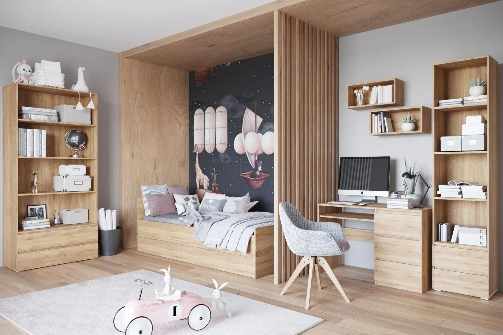 Набор детской мебели Cama Coco6 (Sonoma Oak)