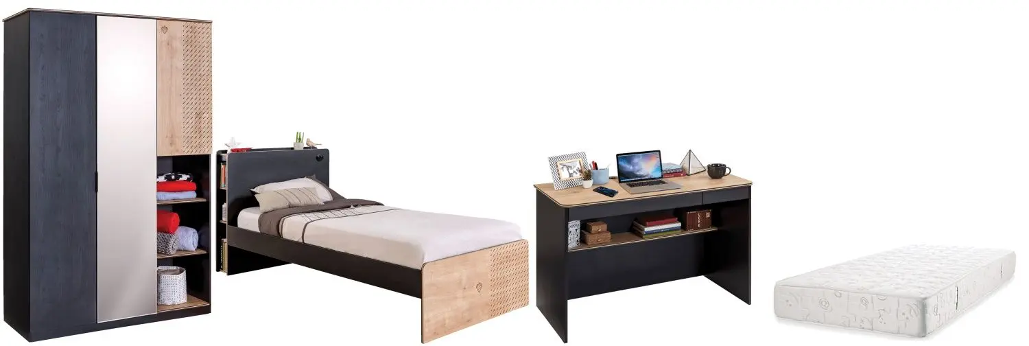 Mobila pentru copii Cilek Black 20.58 Set 4