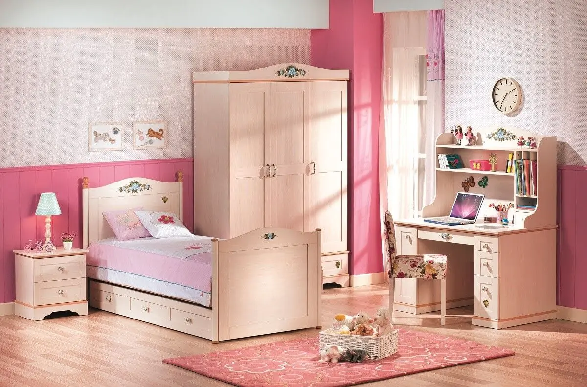 Mobila pentru copii Cilek Flora 20.01 Set 6