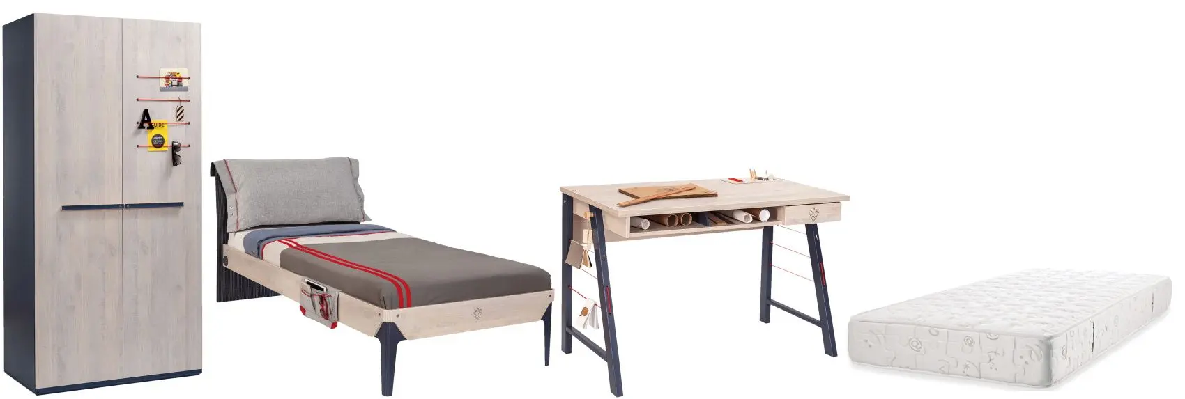 Set de mobila Cilek Trio 20.40 Set 4