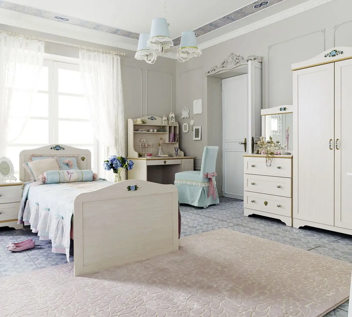 Набор детской мебели Cilek Flower 20.01 Набор 4