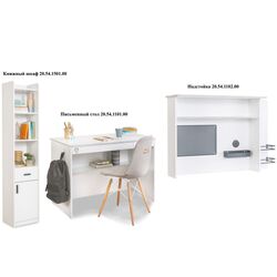 Набор детской мебели Cilek White 20.54.1101.00 + 20.54.1102.00 + 20.54.1501.00 Thumb