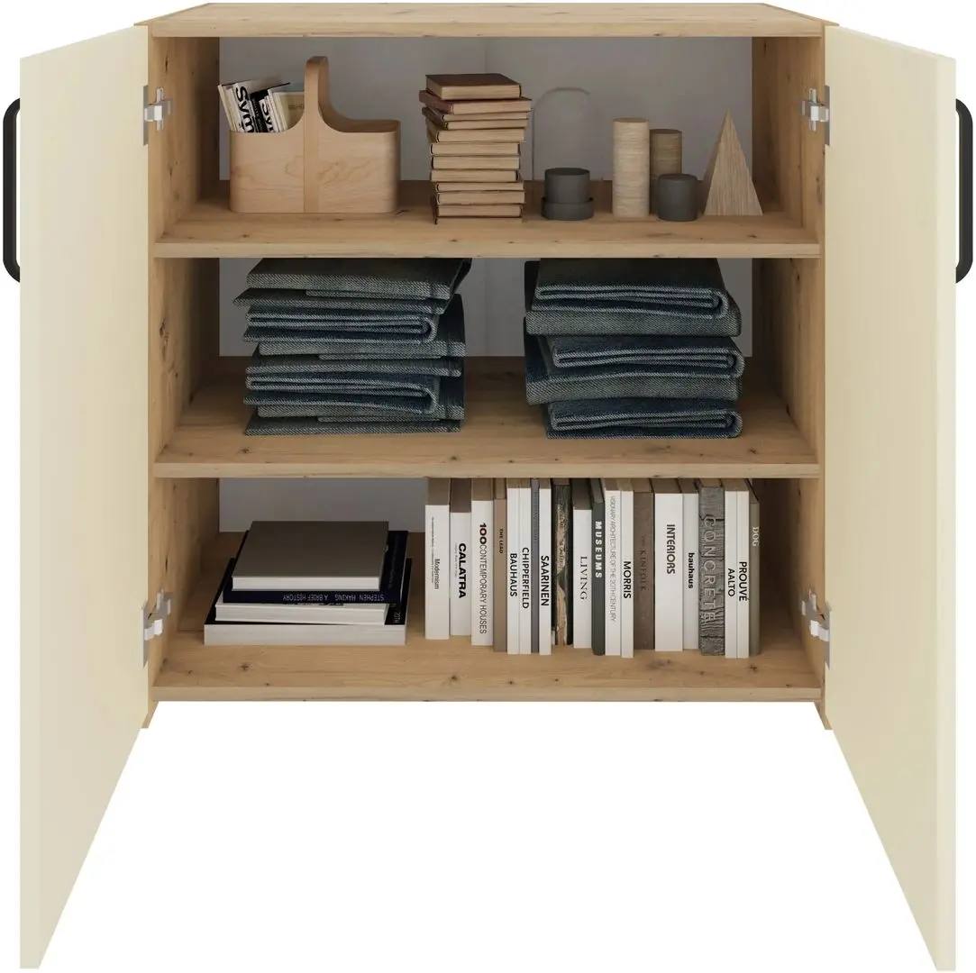 Mobila pentru copii Haaus Malmo V19 90x200 (Artisan Oak/Clay)