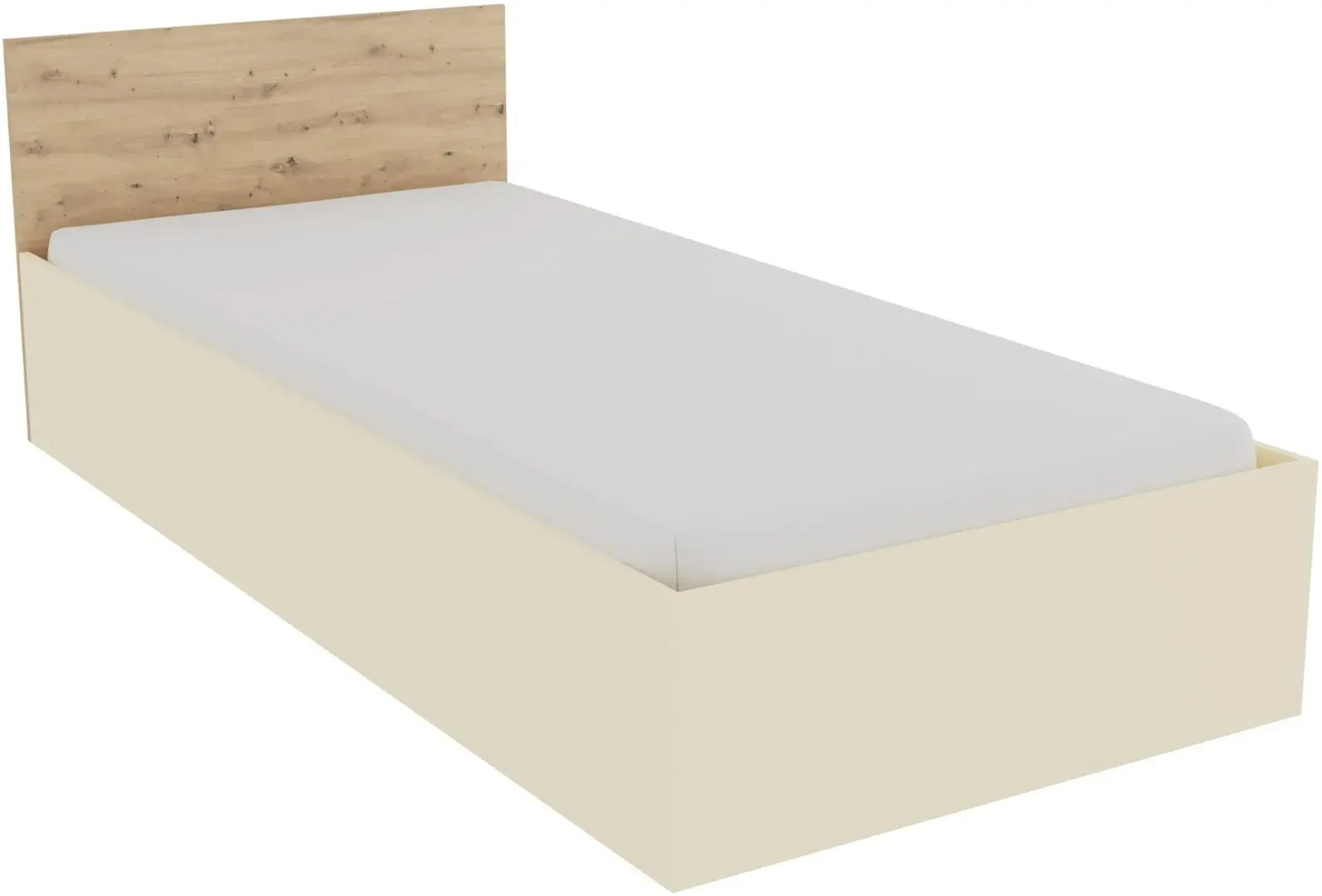 Mobila pentru copii Haaus Malmo V19 90x200 (Artisan Oak/Clay)