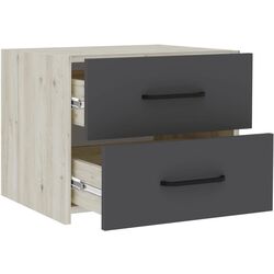 Mobila pentru copii Haaus Malmo V19 90x200 (White Oak/Anthracite) Thumb