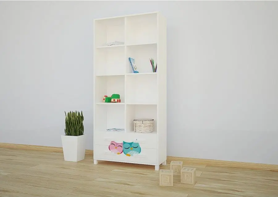 Mobila pentru copii Happy Babies Animals 43 (White)