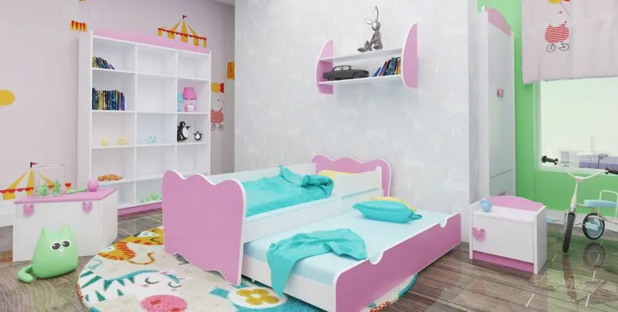 Детская Happy Babies Baby Mix 12 (White/Pink)