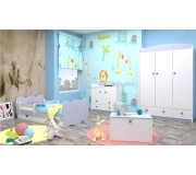 Mobila pentru copii Happy Babies Baby Mix 25 (White/Gray)