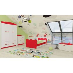 Mobila pentru copii Happy Babies Baby Mix 27 (White/Red)