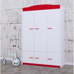 Mobila pentru copii Happy Babies Baby Mix 27 (White/Red) Thumb