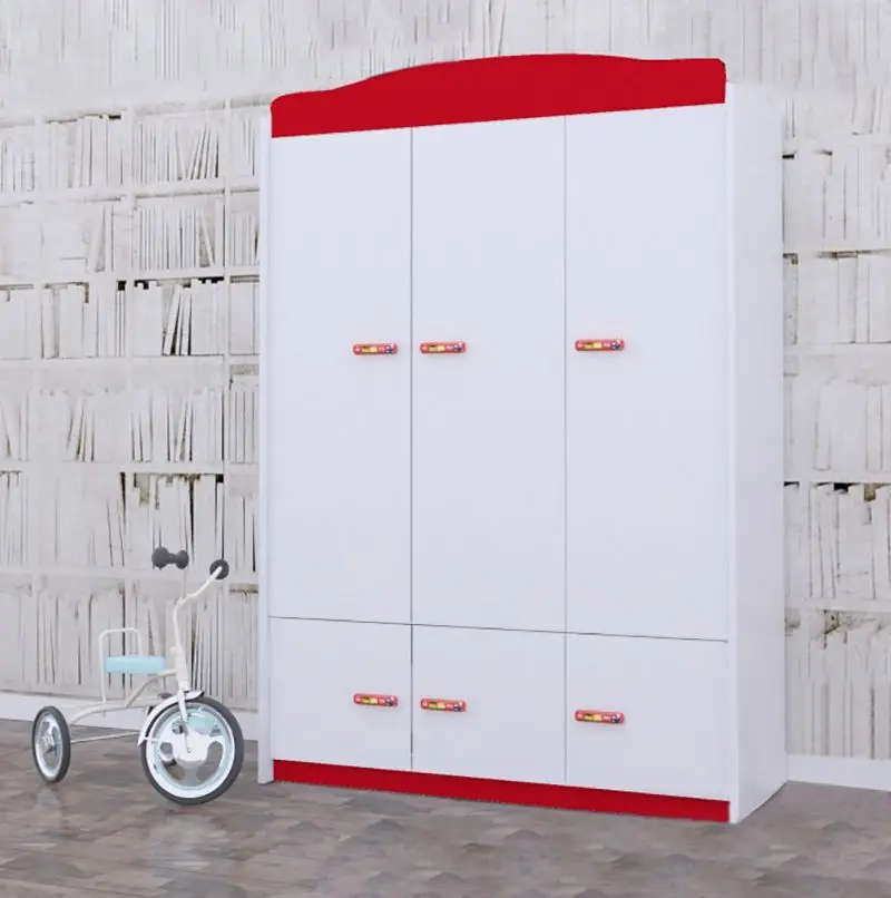 Mobila pentru copii Happy Babies Baby Mix 27 (White/Red)