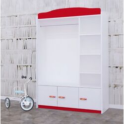 Mobila pentru copii Happy Babies Baby Mix 27 (White/Red) Thumb