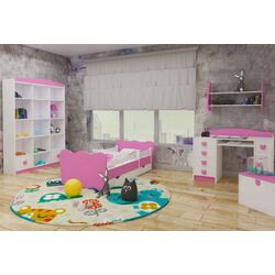 Mobila pentru copii Happy Babies Baby Mix 29 (White/Pink)