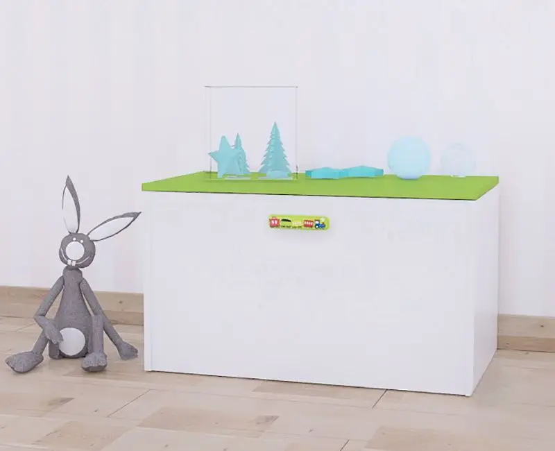 Mobila pentru copii Happy Babies Baby Mix 33 (White/Pastel Green)