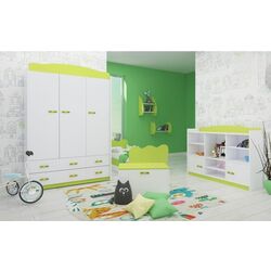 Mobila pentru copii Happy Babies Baby Mix 33 (White/Pastel Green)