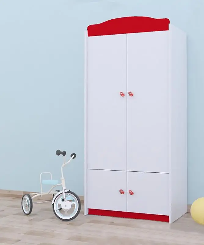 Mobila pentru copii Happy Babies Baby Mix 35 (White/Red)