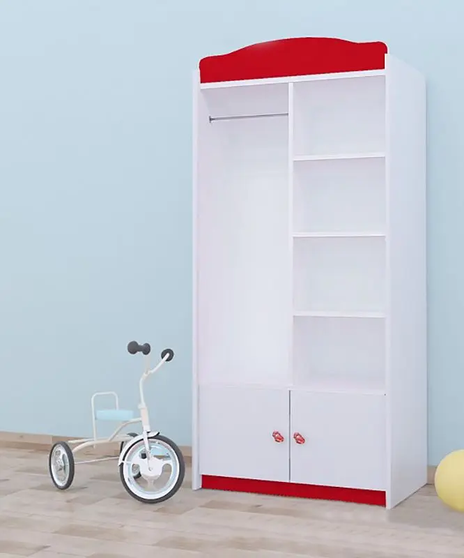 Mobila pentru copii Happy Babies Baby Mix 35 (White/Red)