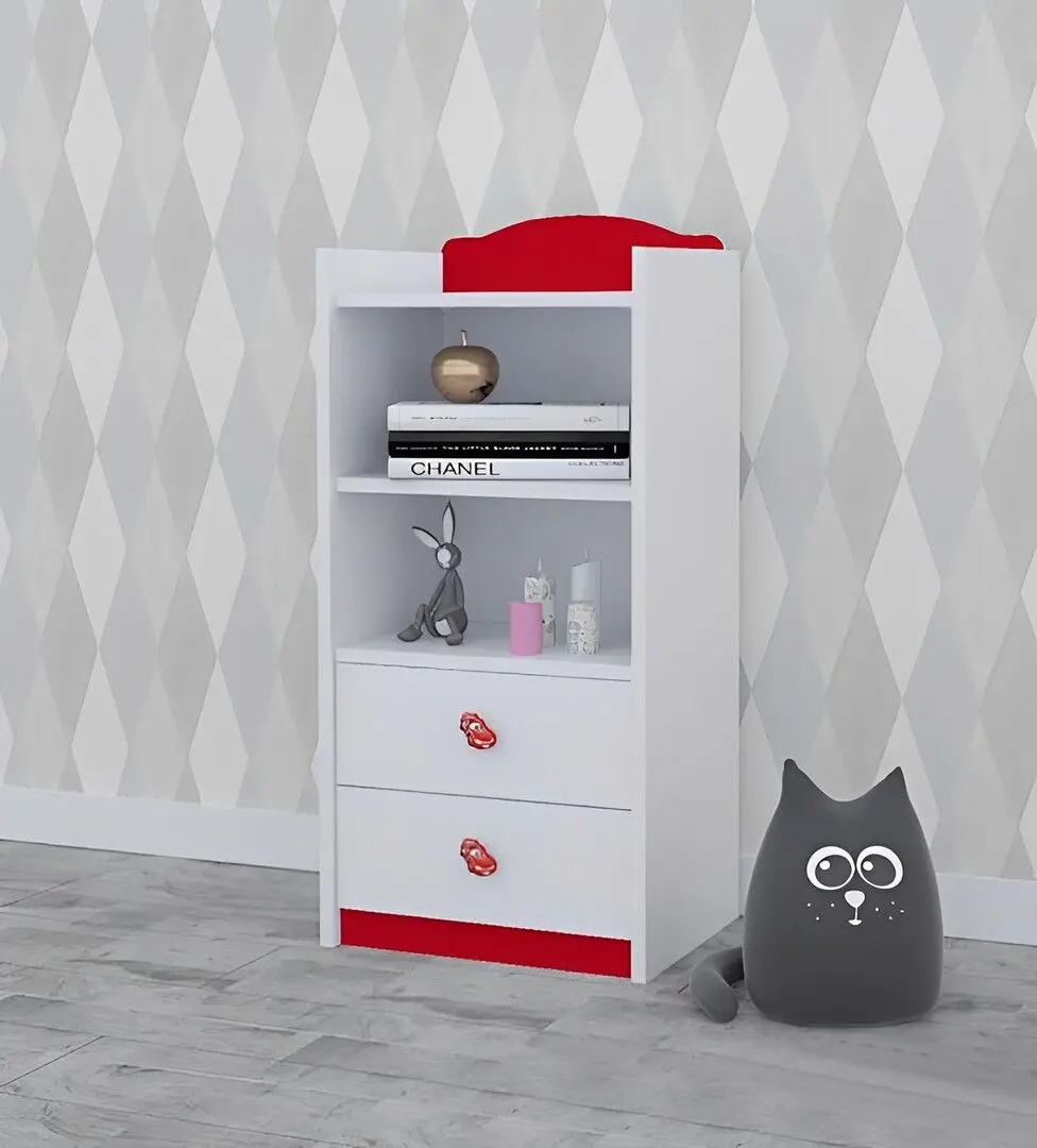 Mobila pentru copii Happy Babies Baby Mix 35 (White/Red)