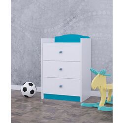 Mobila pentru copii Happy Babies Baby Mix 36 (White/Blue) Thumb