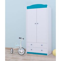 Mobila pentru copii Happy Babies Baby Mix 36 (White/Blue) Thumb