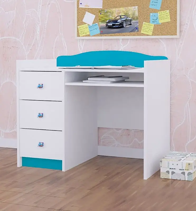 Mobila pentru copii Happy Babies Baby Mix 36 (White/Blue)