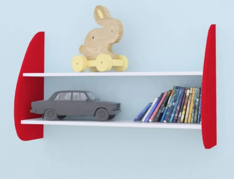 Mobila pentru copii Happy Babies Baby Mix 39 (White/Red)