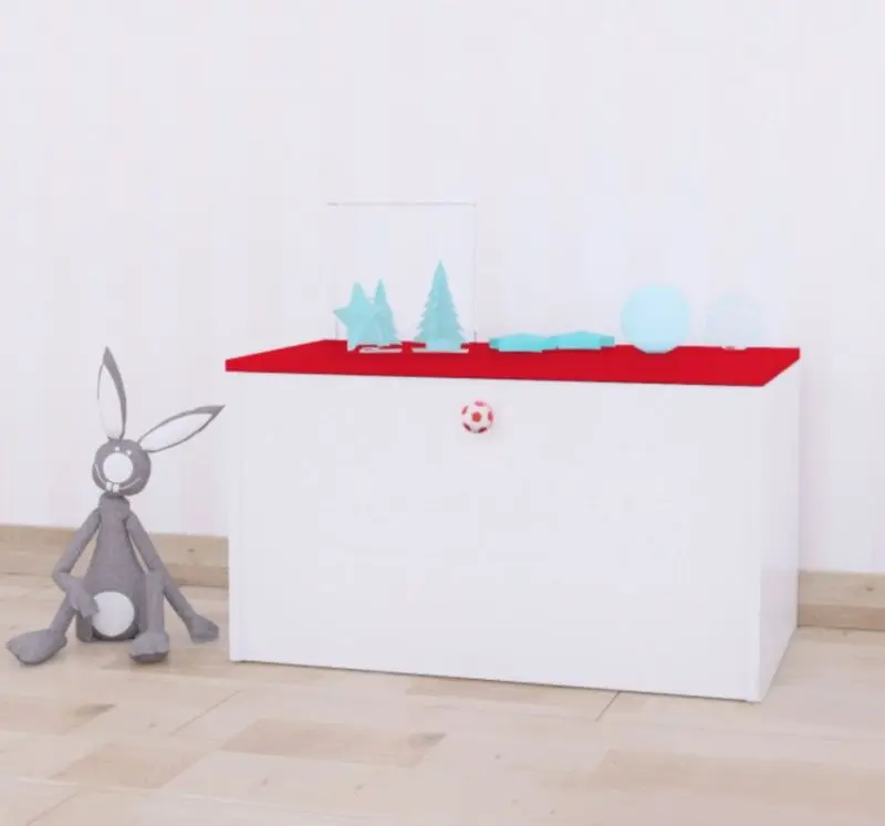 Mobila pentru copii Happy Babies Baby Mix 39 (White/Red)